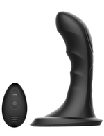 Черный массажёр простаты Andrew - 18 см. (Цвет: черный)