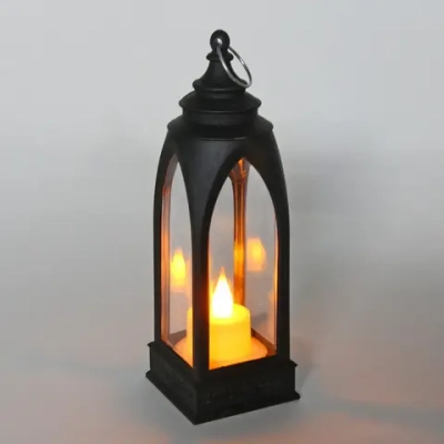 Сувенир с подсветкой «Теплый вечер» 6*19 см, Черный