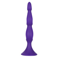 Фиолетовая анальная елочка 14,5см California Exotic Novelties Silicone Triple Probe SE-0393-56-2