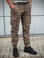 Джоггеры In-Yesir манжет Хаки