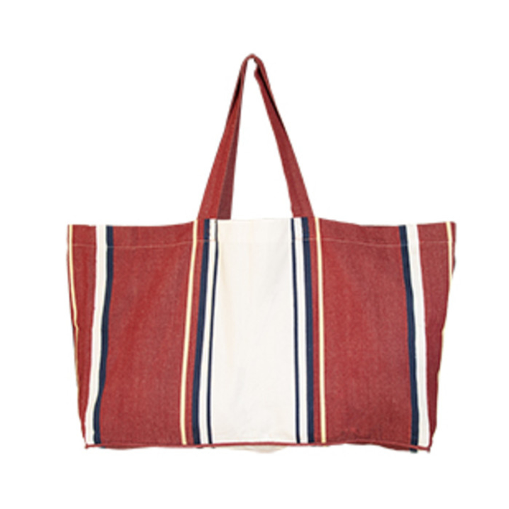 Шоппер "Марэ" красный 60 x 40 +15 см Хлопок