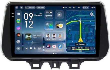 Магнитола для Hyundai Tucson 3 2018-2021 - Teyes CC4-PRO монитор 9.5" 2K QLED на Android 13, Snapdragon 778G, AI, CarPlay, DSP, 4G SIM-слот