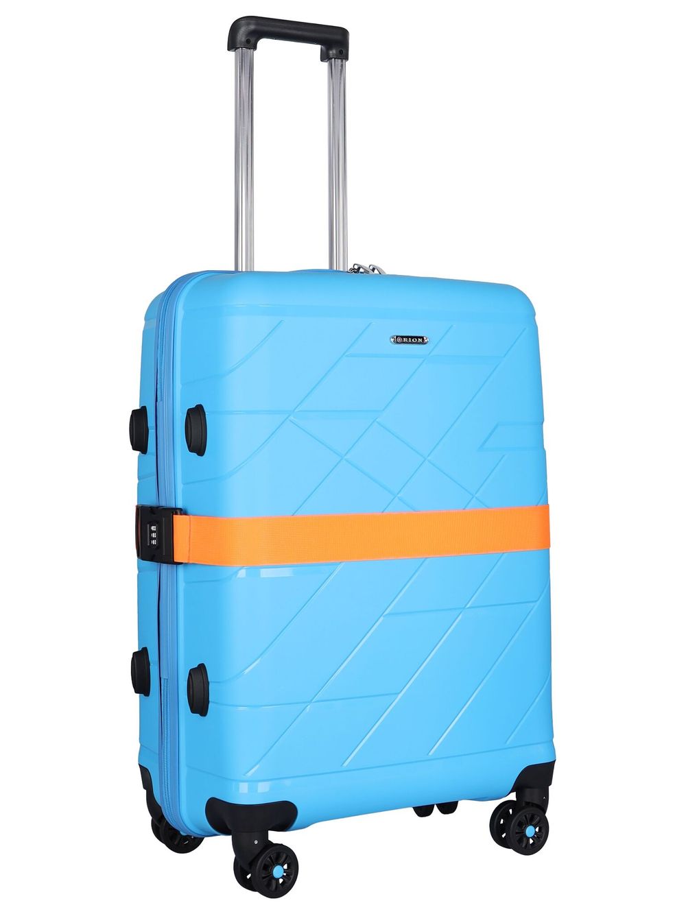 Чемодан 463 / С ремнем / Полипропилен