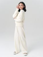 Джемпер для девочки AT1001 молочный