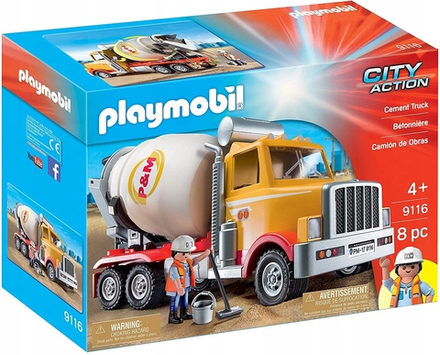 Конструктор Playmobil City Action  9887 Бетономешалка