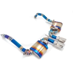 Титановая выхлопная система с заслонками для Porsche 718 982 Cayman/Boxster 2.0T 2016+ Порше Бокстер Кайман