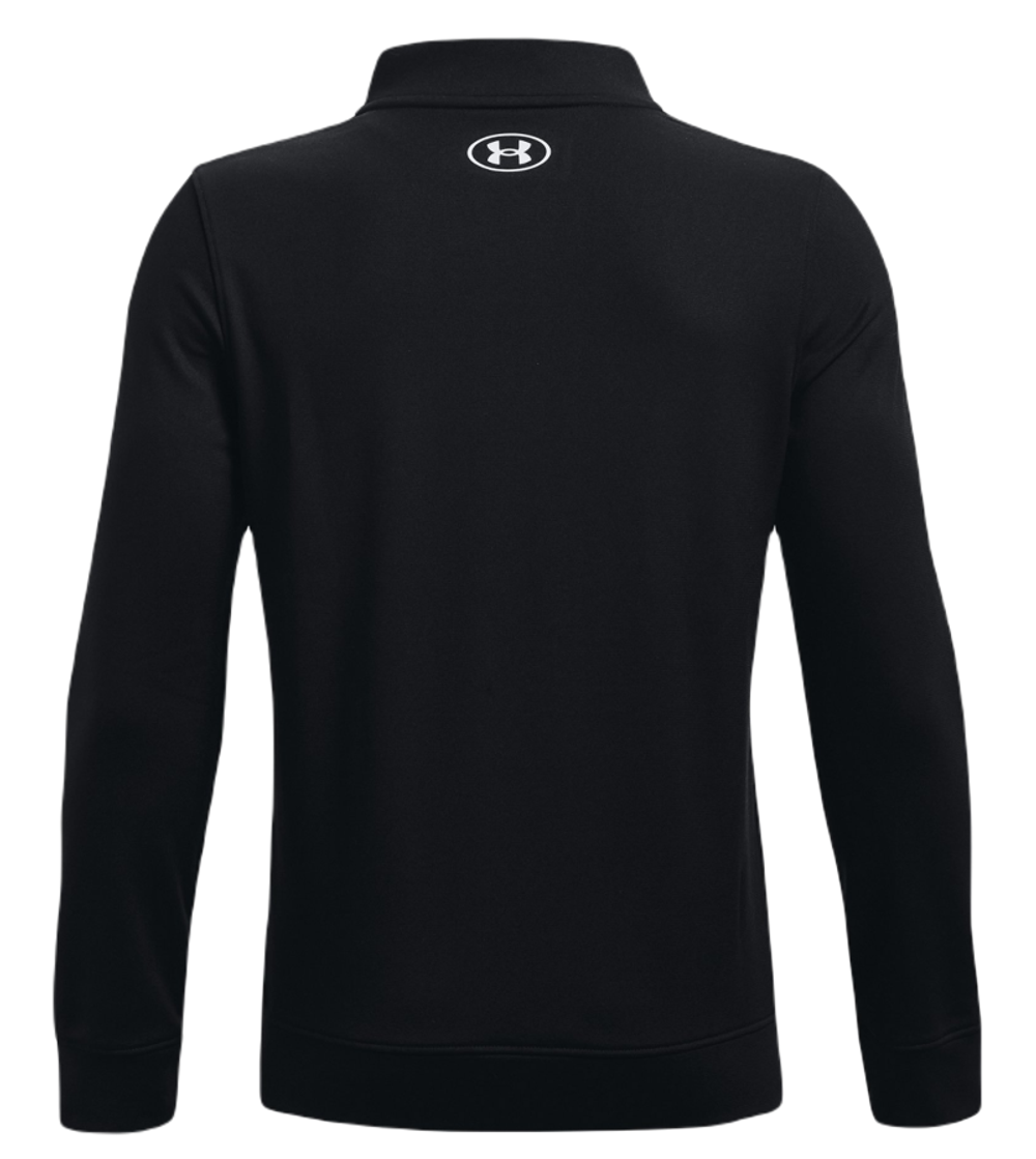 Детская теннисная толстовка Under Armour UA Pennant 2.0 FZ - black/white