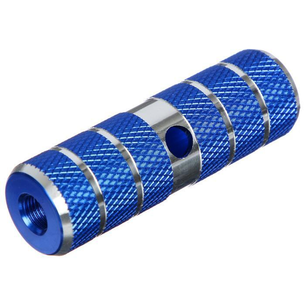 Пеги под ось BMX, L-70 мм, 3/8", комплект 2 штуки, 24 мм, синий