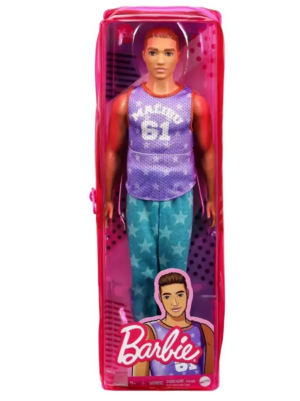 Кукла Барби Кен Игра с модой Fashionistas DWK44 GRB89
