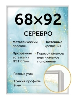 Металлическая рамка для постера 68х92 см