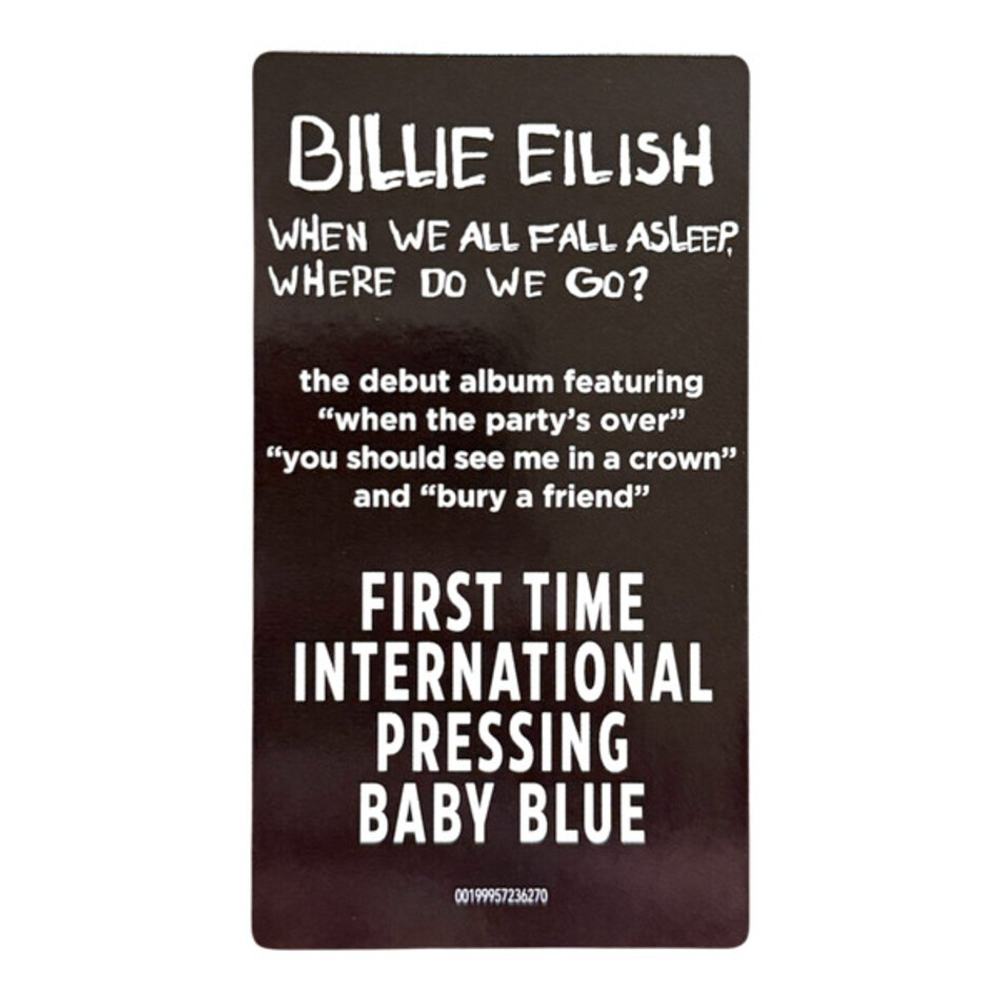 Billie Eilish / When We All Fall Asleep, Where Do We Go? (Coloured Vinyl)(LP)