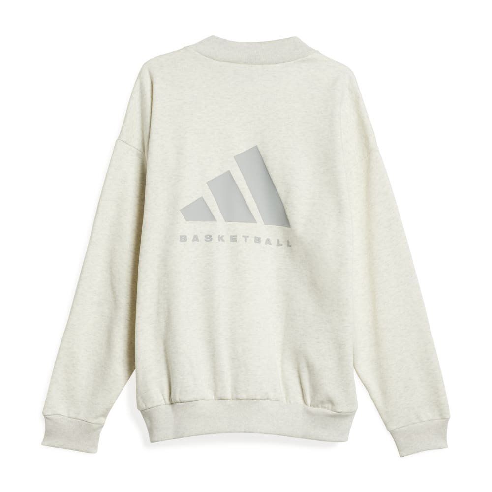 Баскетбольная толстовка adidas One Fleece Basketball Sweatshirt White