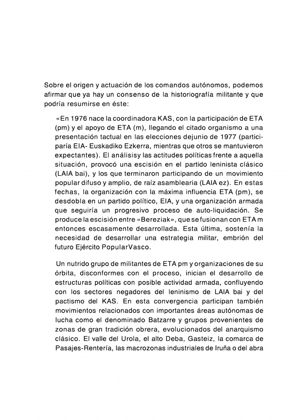 Comandos Autonomos. Un anticapitalismo iconoclasta | Felix Likiniano; Kultur Elkartea