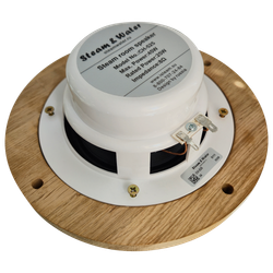 Динамик для сауны круглый SW 525 white, (Врезной белый, 8 ohm, 45w, диаметр 165мм) AMG