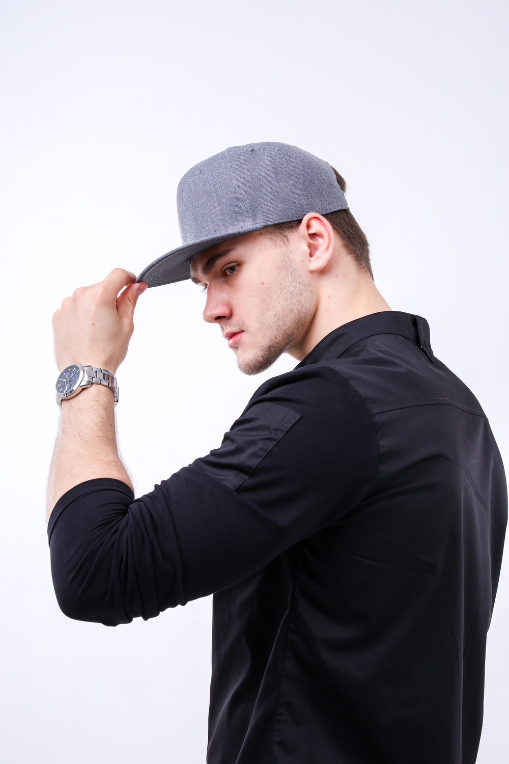 Снэпбэк Street Cap grey