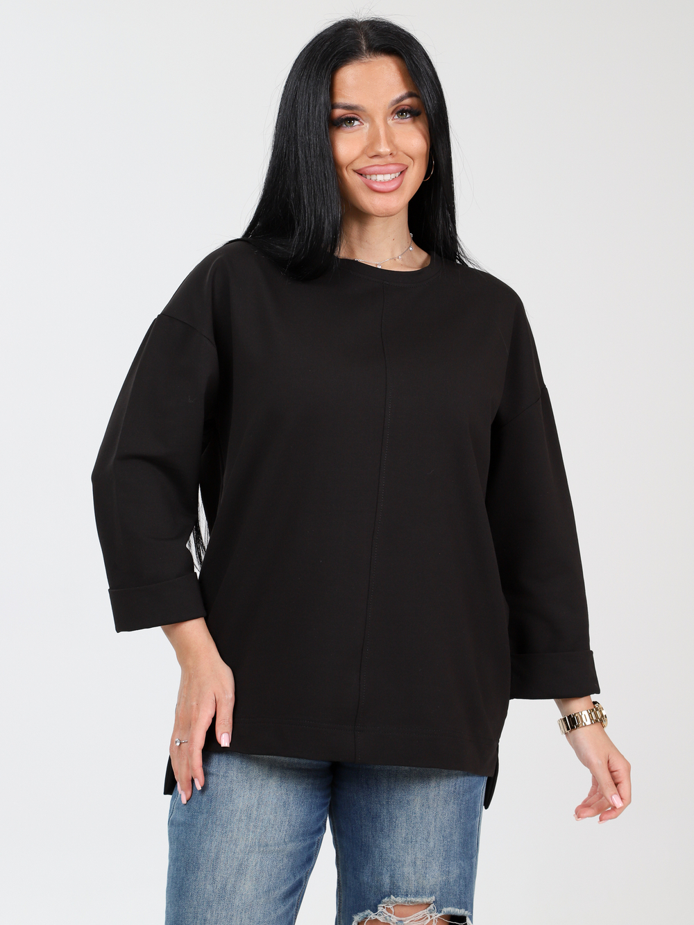 Джемпер "Мира" черный