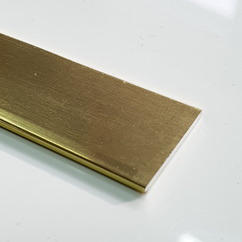 Полоса алюм. 20*1,5мм "DO-1" 2,2м Золото глянец