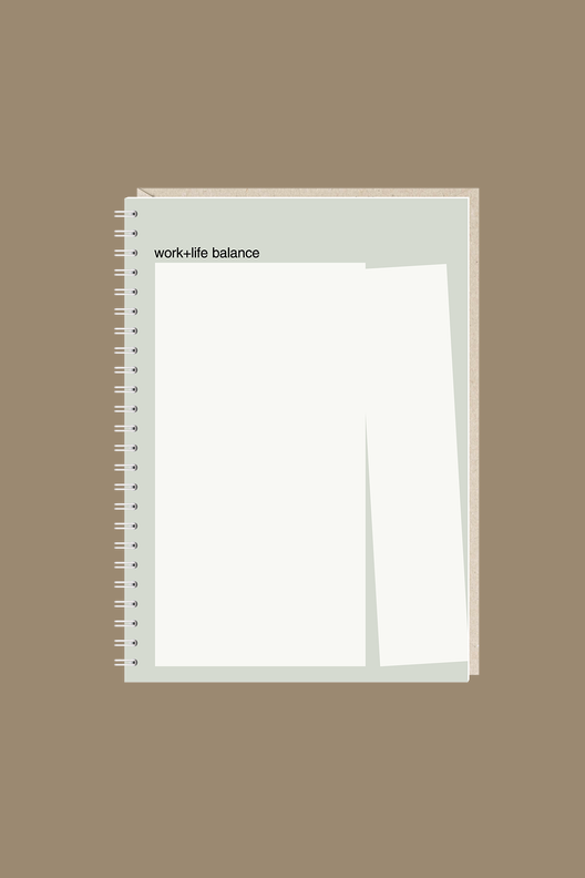 Блокнот "work+life balance" / Mitrozhe
