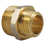 Ниппель-переходник (бочонок) 1.1/4"х1" н/н MPF,МР-У
