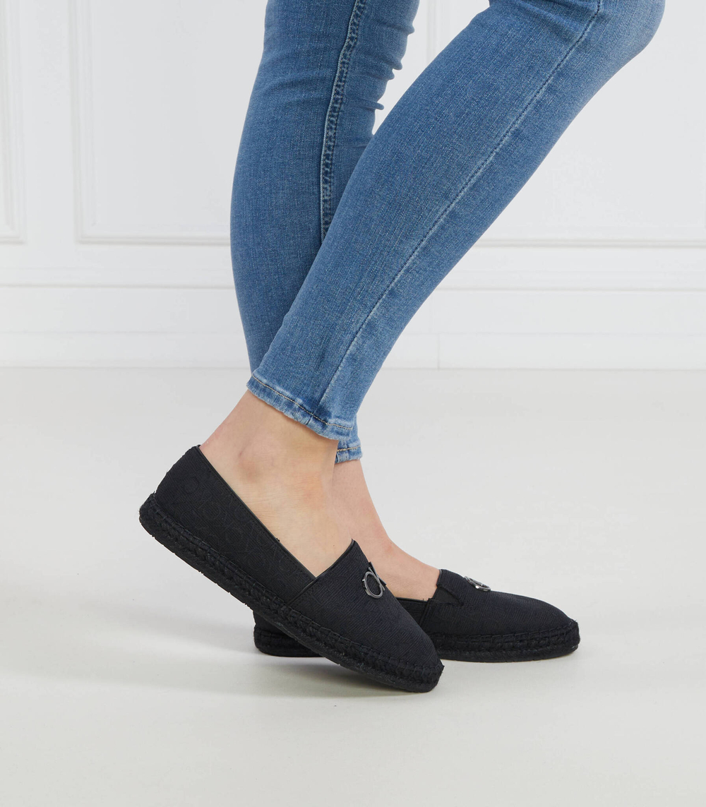 Эспадрильи Calvin Klein - черный(HW0HW01458)