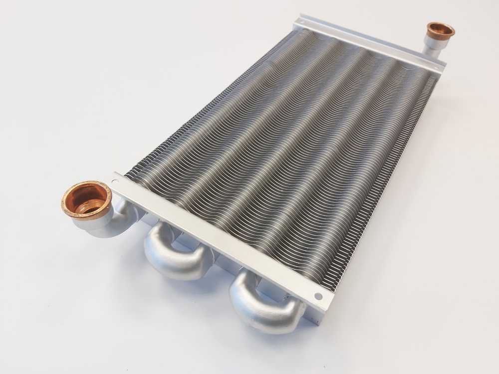 Теплообменник основной (102 ламели) VAILLANT TurboMAX Pro/Plus (арт. 064714)