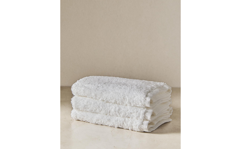 Zara Home Набор полотенец из хлопка, 30x30 см (3 шт.) · 5540/002