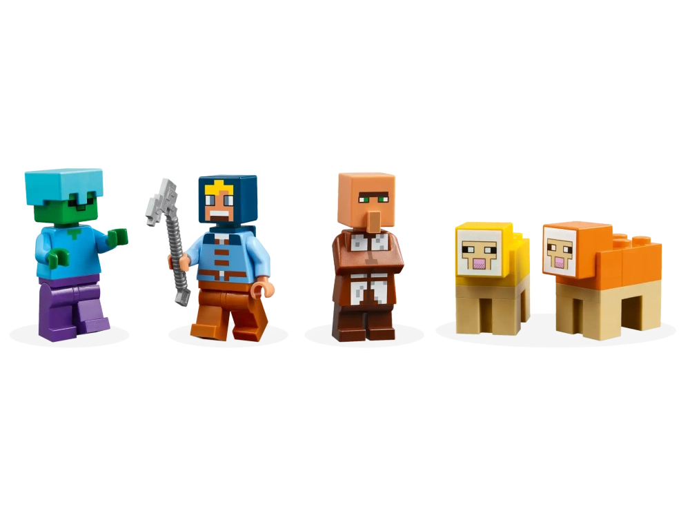 Конструктор LEGO Minecraft 21262 Ферма с ветряной мельницей