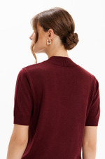 23436 Джемпер женский (бордовый)