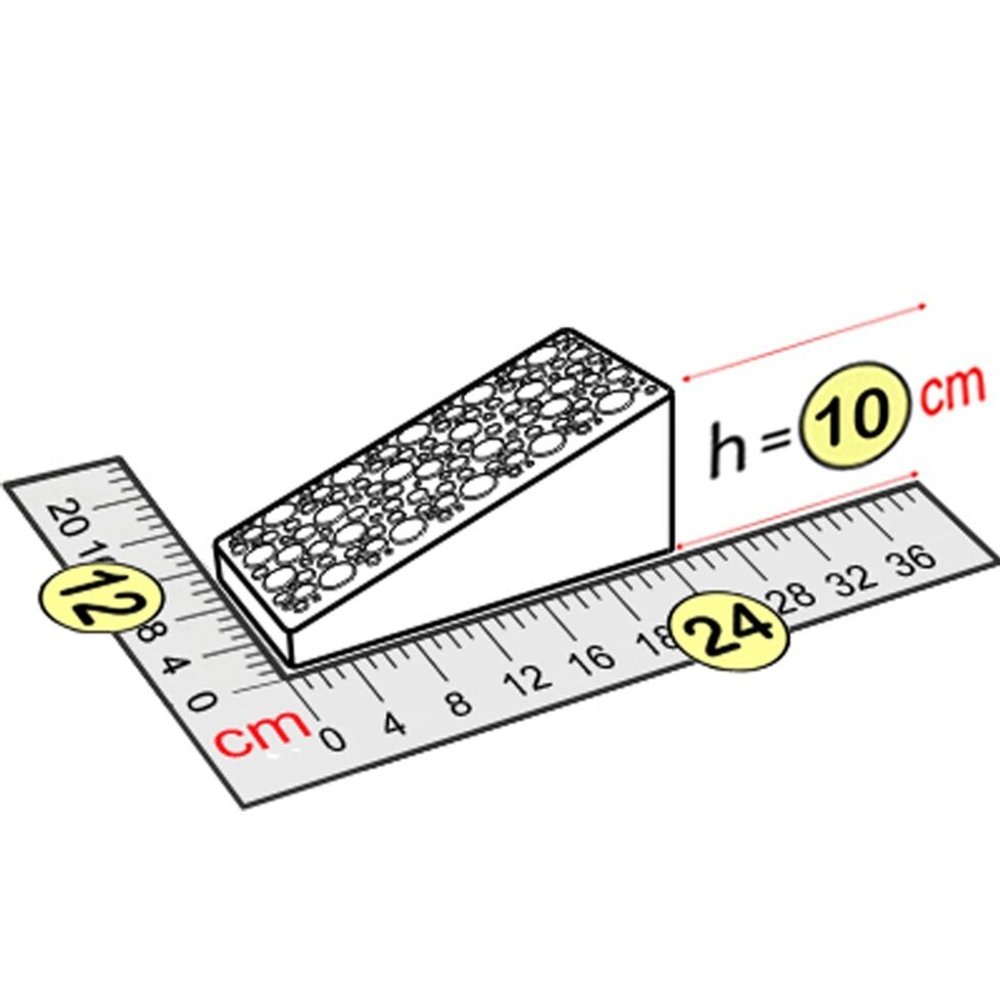 Элемент наклонного подъема 24x12x10 см для GigaBloks 10"