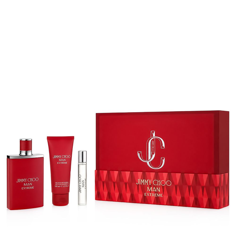 Jimmy Choo Jimmy Choo Man Extreme EDP 100 ml + EDP MINI 7,5 ml + SG for Body &amp; Hair 100 ml (man) 1 pcs