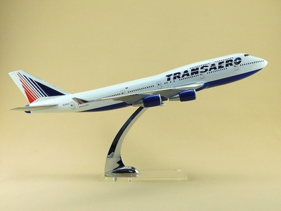 Модель самолета Boeing 747-400 (М1:144, Transaero)