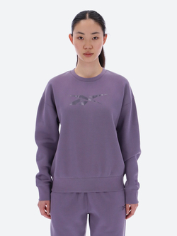 Толстовка женская REEBOK ABIGAIL TONAL SATIN CREWNECK SWEATSHIRT