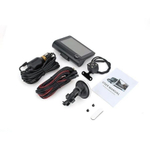 Автомобильный видеорегистратор с 3 камерами и объективом 4,0 дюйма, "Video CARDVR" Full HD 1080P, IPS-экраном