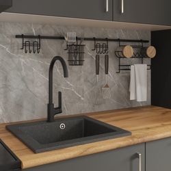 Смеситель для кухни STWORKI HWX5015-P01BK