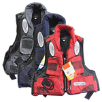 Жилет страховочный Badger Aqua Sport рыбаловный HFM-302-GREY до 120кг -