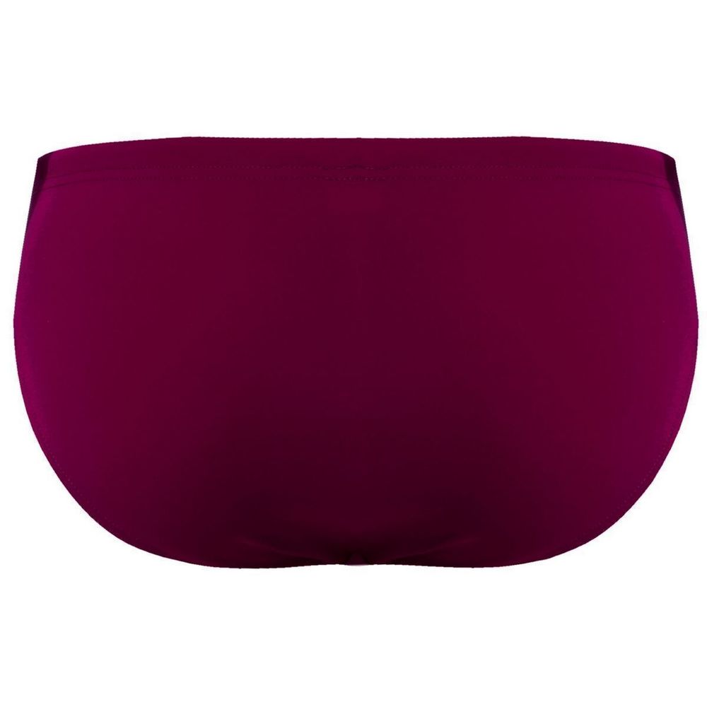 Мужские плавки бордовые с синими вставками DOREANSE 3805