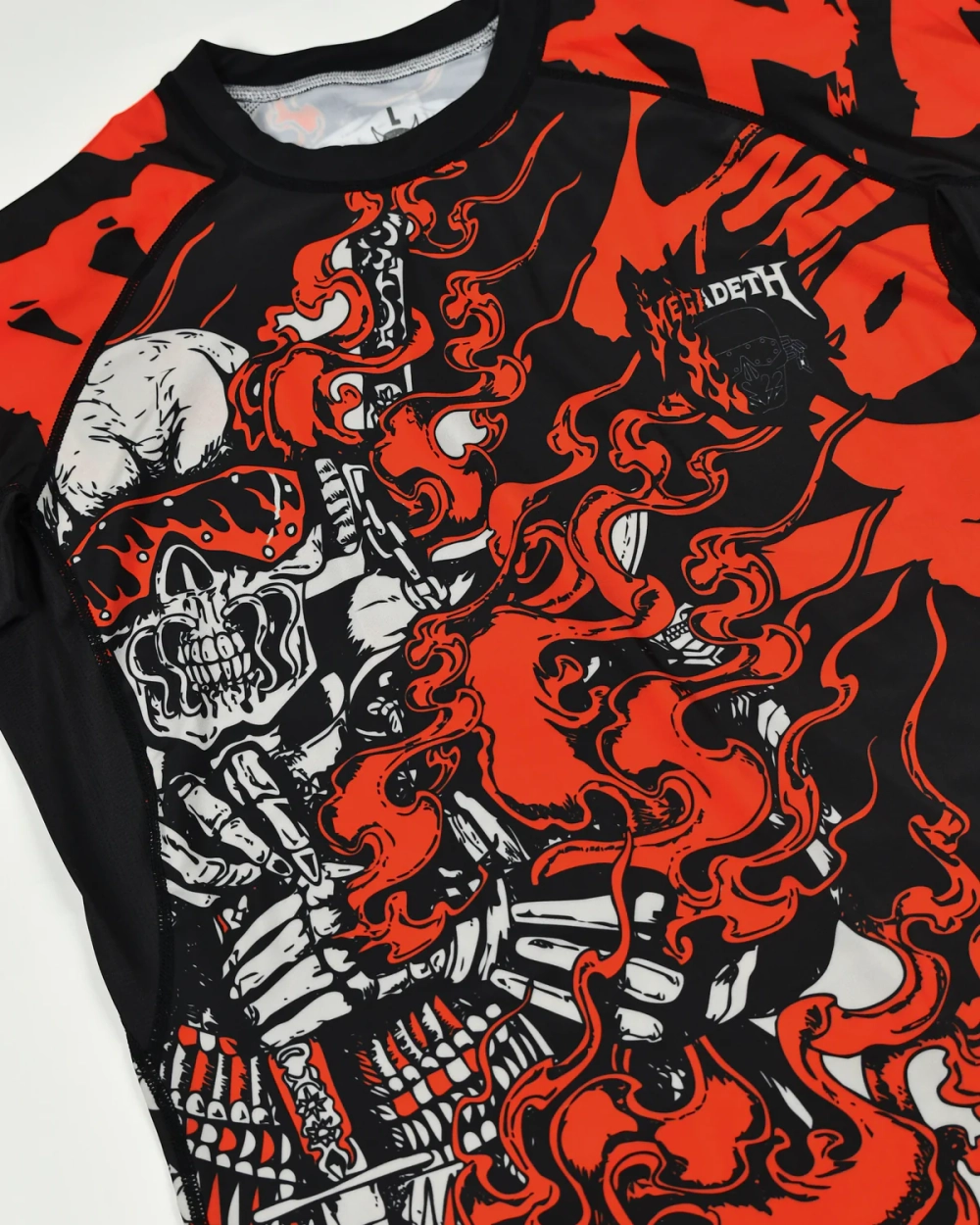 Рашгард Half Sumo Megadeth Farewell Fire