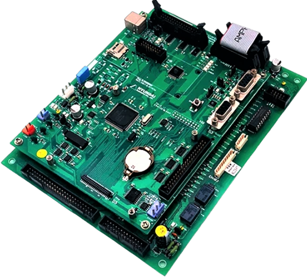 Комплект плат MCU v1.3 / PIO v1.7 / GIO v1.0 HYUNDAI.