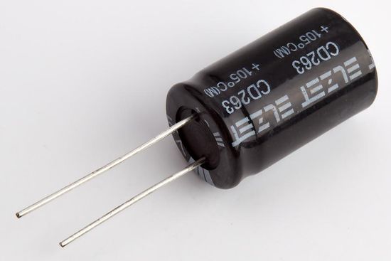 Конденсатор электролитический 1000мкФ 63в 105°С CD293 / 16х25 / ELZET