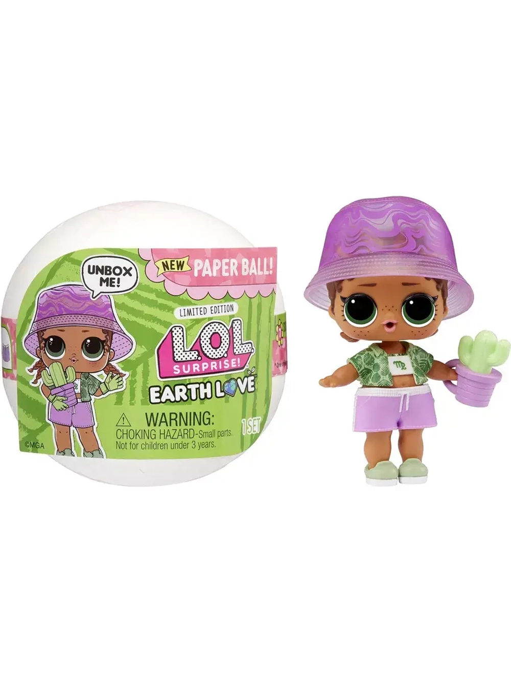 Кукла Лол в шаре Lol Love Earth BB маленькая оригинал