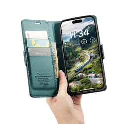 Чехол-книжка CaseMe Smooth iPhone 16 Pro