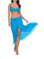 Туника пляжная черная р. 44-48, Charmante Италия