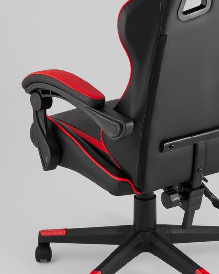 Кресло спортивное TopChairs Shadow черно-красный