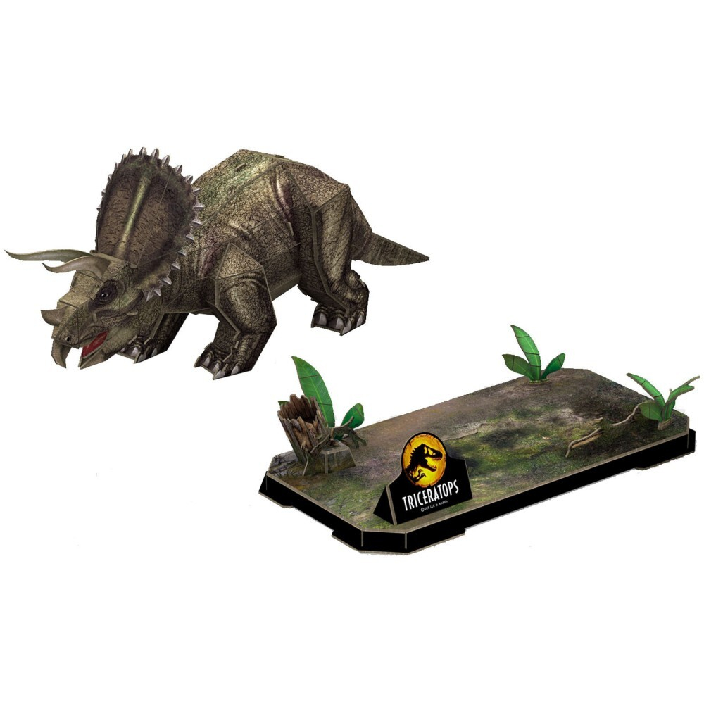 Revell - Пазл 3D Jurassic World Трицератопс 44 элемента. 00242 / артикул   00242  / GTIN 4009803002422