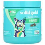 Solid Gold, Keep Calm & Wag On ™, успокаивающая добавка для собак, с копченым беконом, 60 жевательных таблеток, 108 г (3,8 унции)