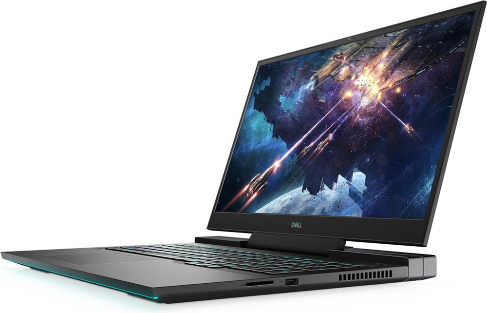 Ноутбук Dell G7 17 7700 Intel Core i7 10750H, 2.6 GHz - 4.8 GHz, 32768 Mb, 17.3&quot; Full HD 1920x1080, 1000 Gb SSD, DVD нет, nVidia GeForce RTX 2070 Super 8192 Mb, Windows 10 Home, черный, 3.29 кг, G717-2512