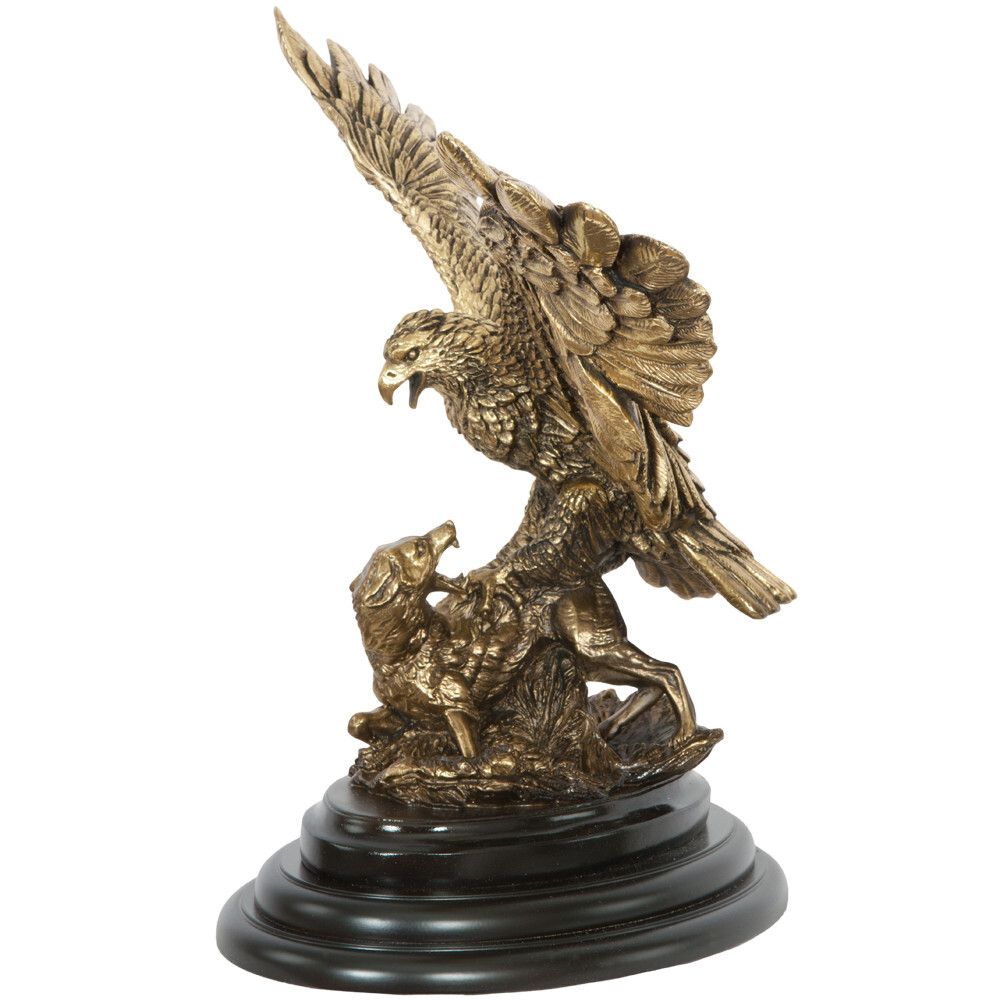 Статуэтка Поединок орла с шакалом 2 Бронза