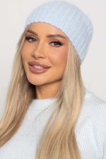 Шапка однослойная Большой город (нежно-голубая) Ш26-4М LT Collection