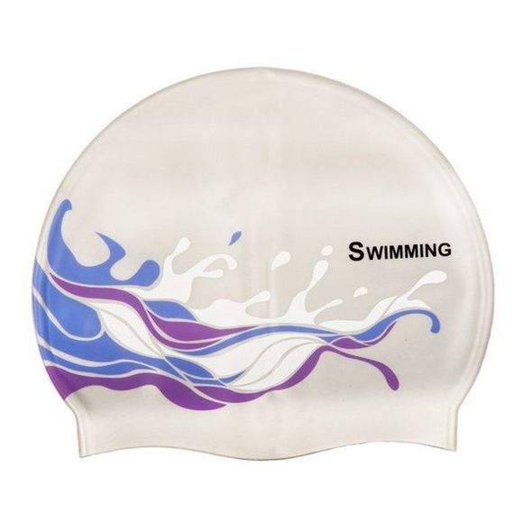 Шапочка для плавания Saeko CSP4 Wave (серая)