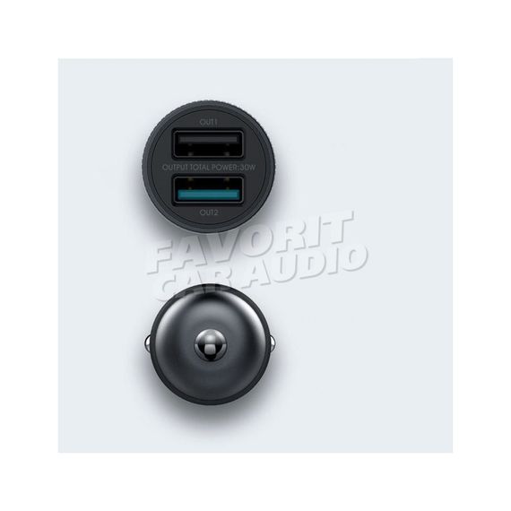 АЗУ 2USB Remax RCC221 Retour 2400mA пластик QC3.0 серый